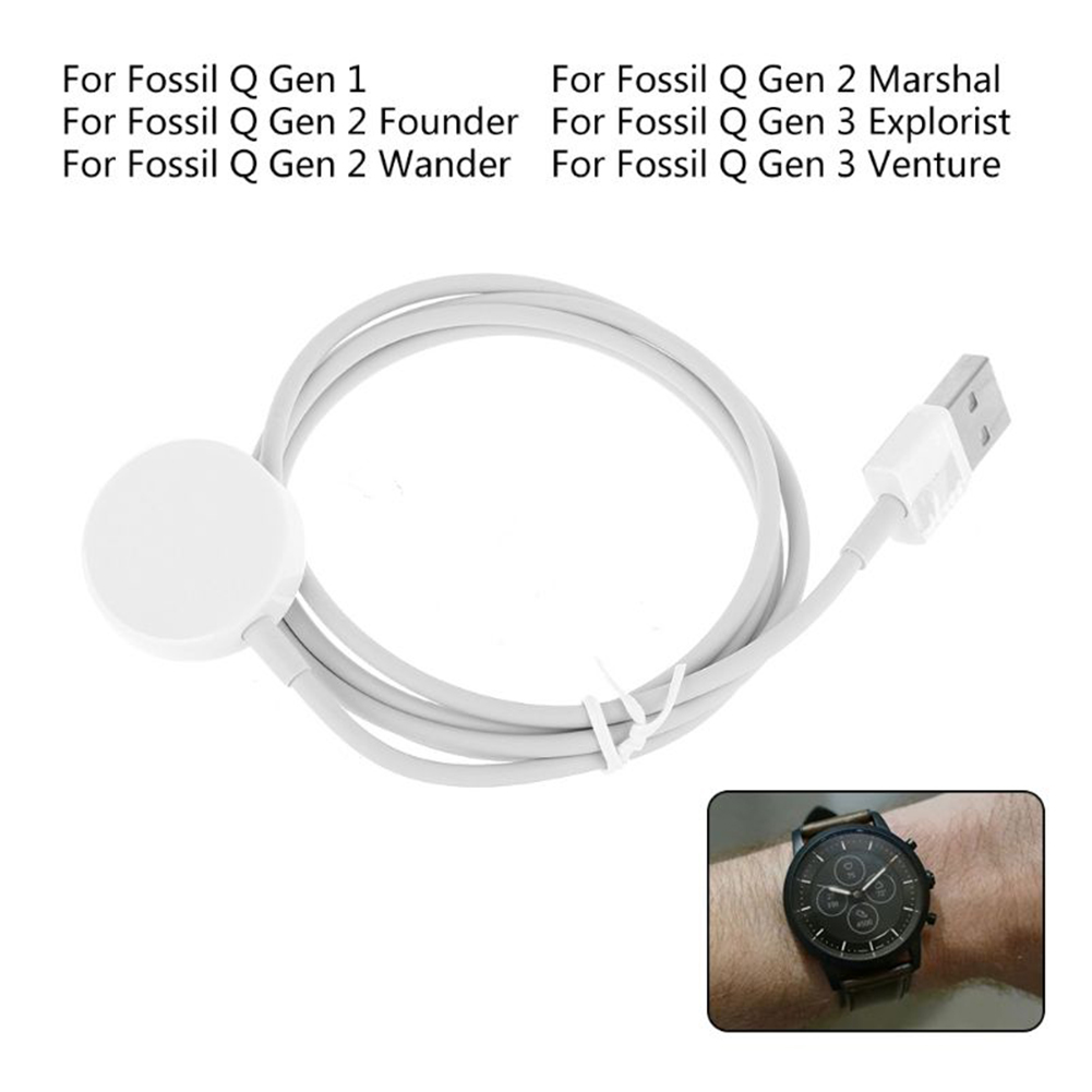Fossil Smartwatch Accessories - USB スマートウォッチ磁気充電器短絡保護時計充電器アダプター交換アクセサリー Fossil Gen 1/2/3 用