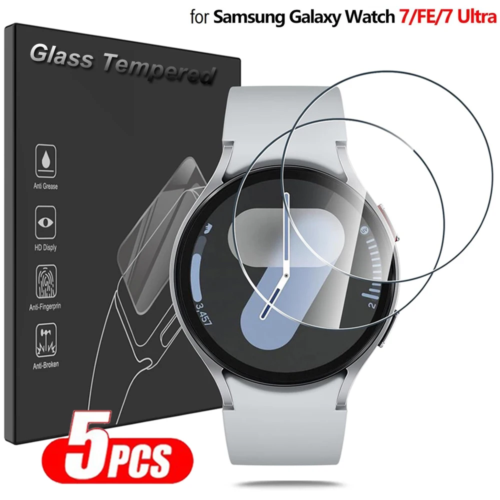Accessories For Galaxy Watch 5 - 強化ガラスサムスンギャラクシーウォッチ 7 40 ミリメートル 44 ミリメートル/FE