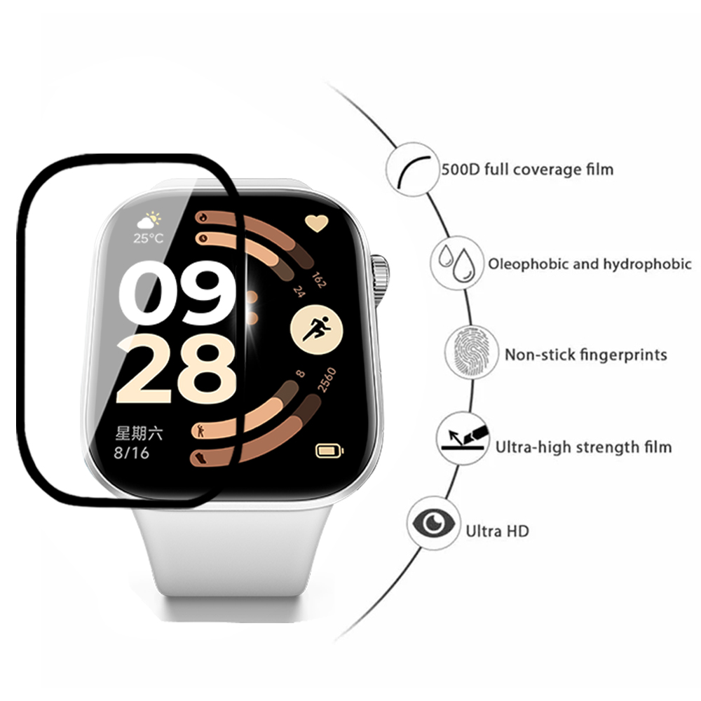 スクリーンプロテクター Xiaomi Redmi Watch - Watch Face Protector のレビューと価格
