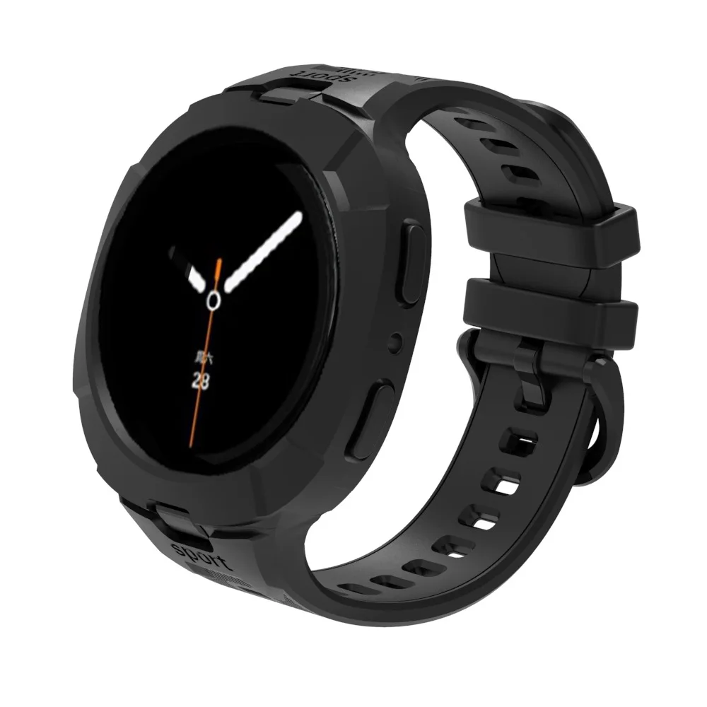 ケース + ストラップサムスンギャラクシーウォッチ 9 8  - Silicone Band Replacement のレビューと価格