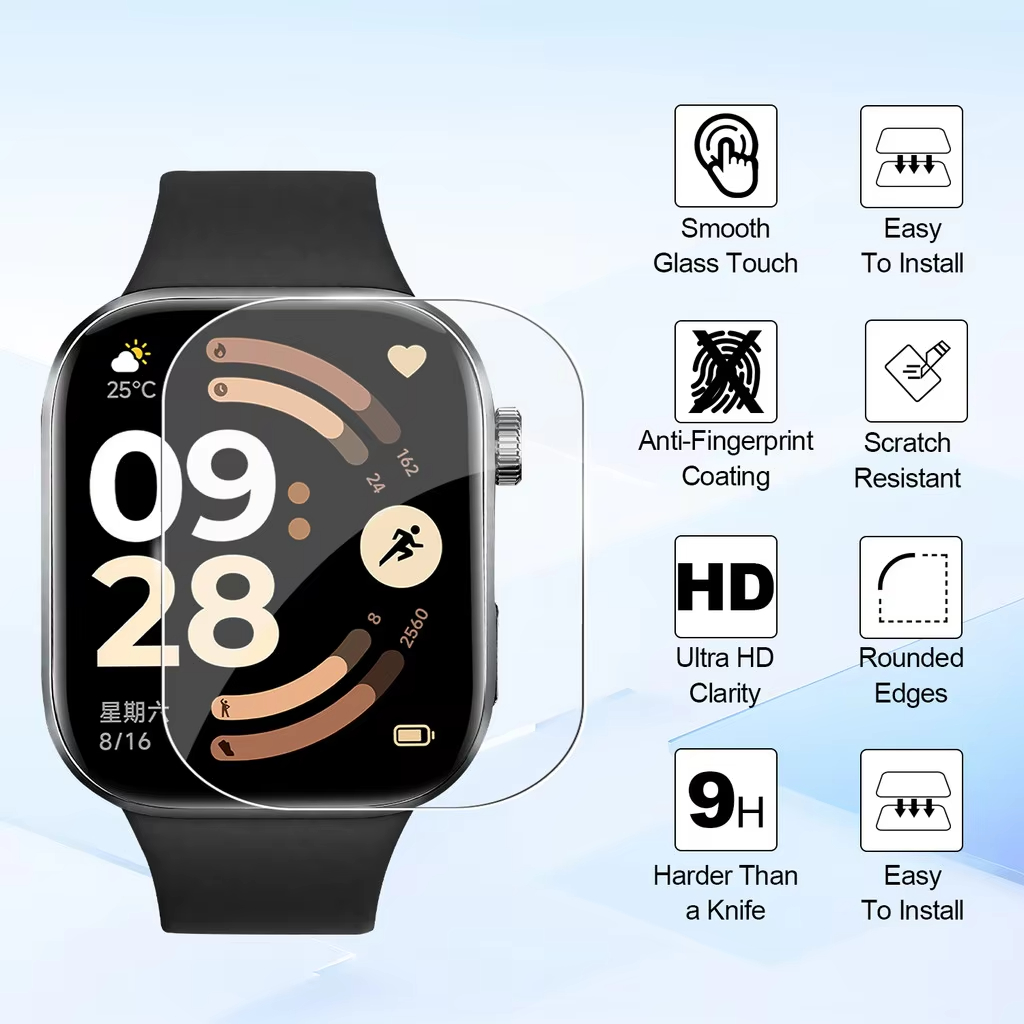 1-5 個のソフトフィルム Xiaomi Redmi Wat - Watch Face Protector のレビューと価格
