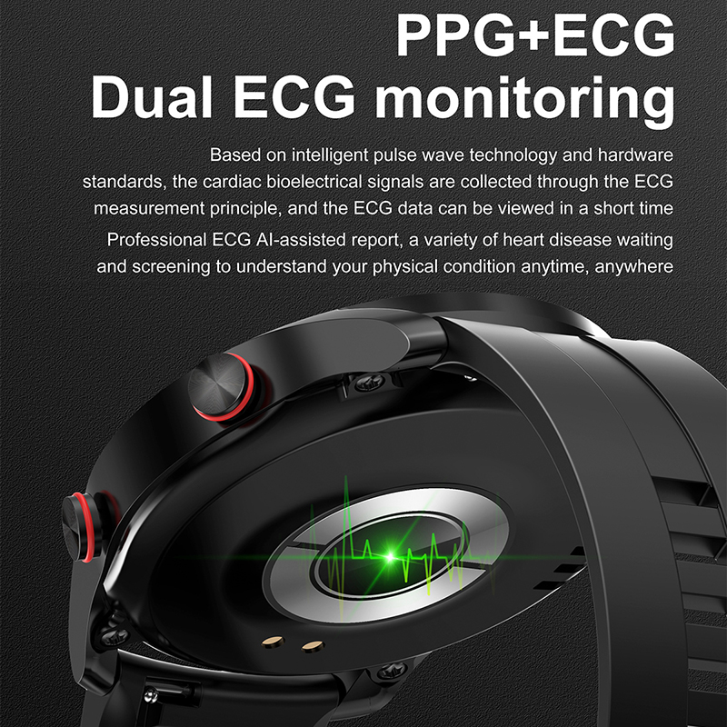 ECG + PPG Bluetooth 通話スマートウォッチ - Smartwatch Store のレビューと価格