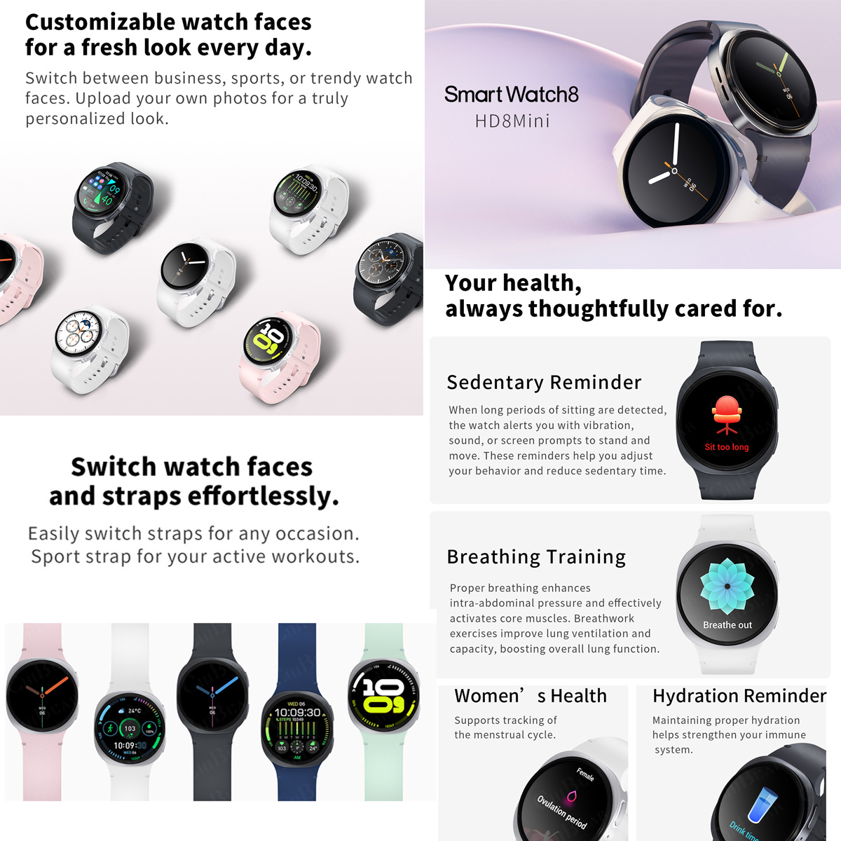 2026年新型腕時計 8ミニGPSトラッキングスマートウォッ - Smartwatch Store のレビューと価格