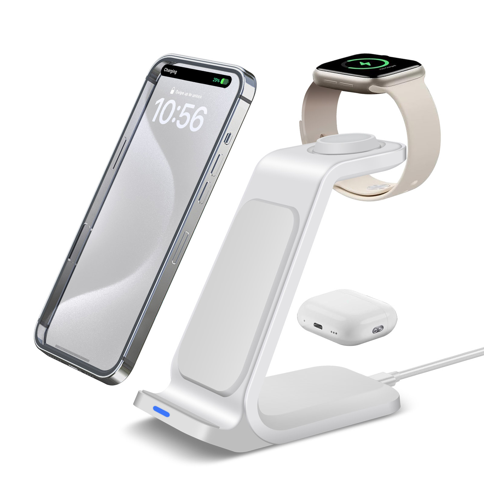 iPhone用3in1充電ステーション、iPhone 17、 - Smartwatch X のレビューと価格