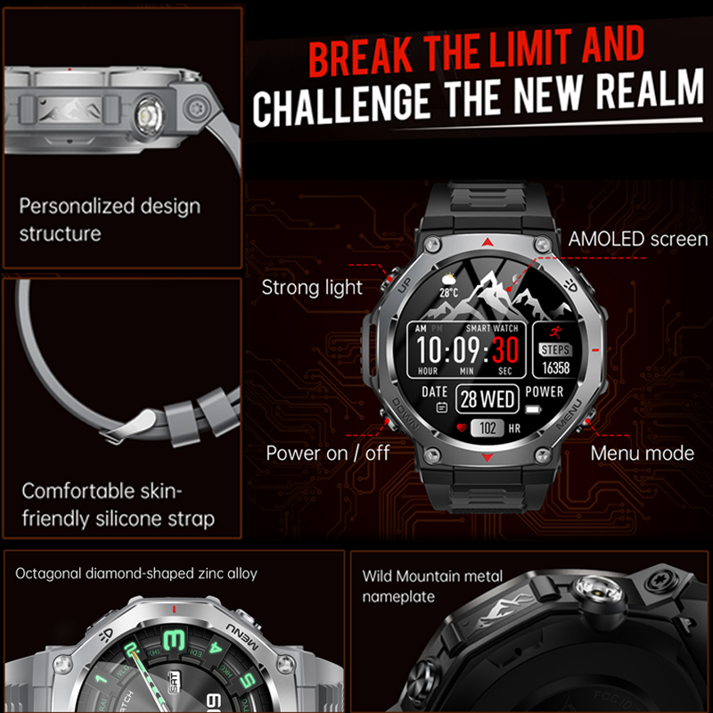 2026年新型T-Rex 3 Ultraアウトドアスポーツス - Smartwatch Store のレビューと価格