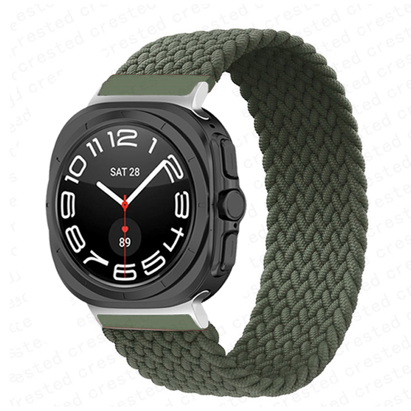 サムスンギャラクシーウォッチ用編組ソロループストラップ、ナイ - Solo Loop Strap のレビューと価格