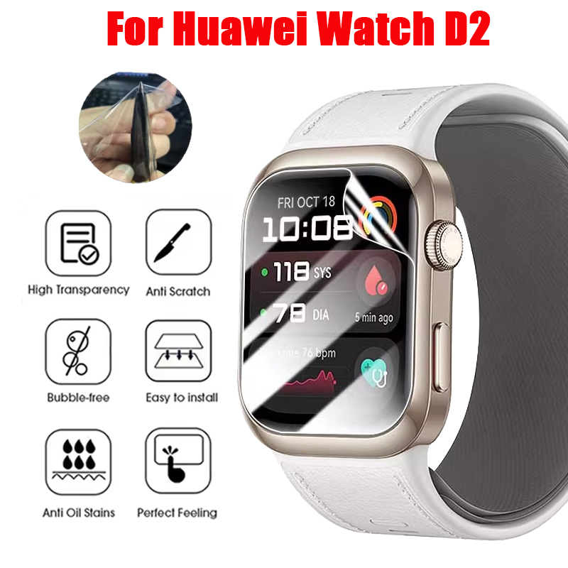 Huawei Watch用TPUヒドロゲルフィルム,透明なソ - Huawei Smartwatch Accessories のレビューと価格