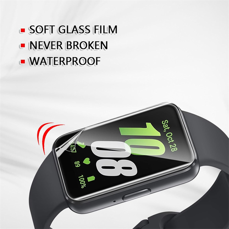 ソフトヒドロゲルフィルムサムスンギャラクシーフィット 3 ア - Watch Face Protector のレビューと価格