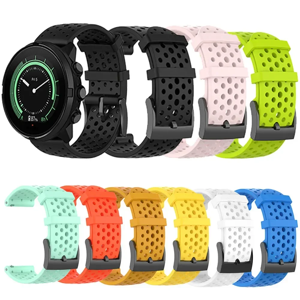 24mmシリコンバンド SUUNTO 7 9 Baro D5 - Fossil Smartwatch Accessories のレビューと価格