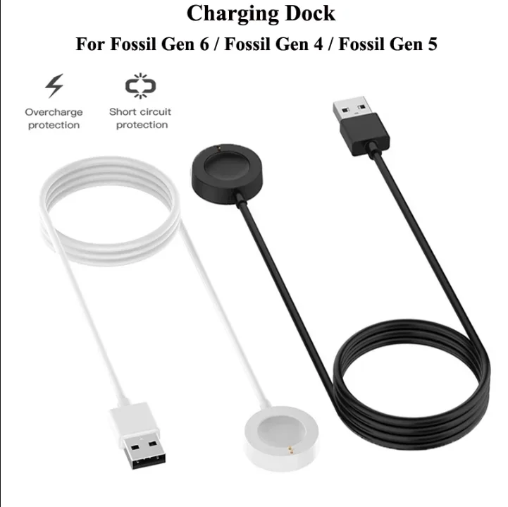 USB磁気急速充電ドック Fossil Gen 6 / Fo - Fossil Smartwatch Accessories のレビューと価格