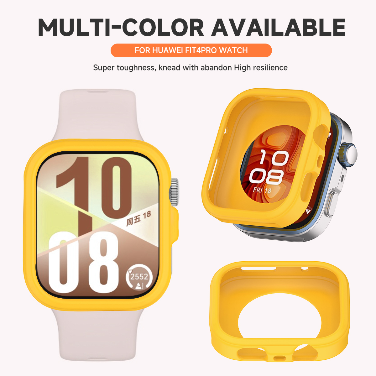 ソフトケース + シリコンストラップ Huawei 社ウォッ - Silicone Band Replacement のレビューと価格
