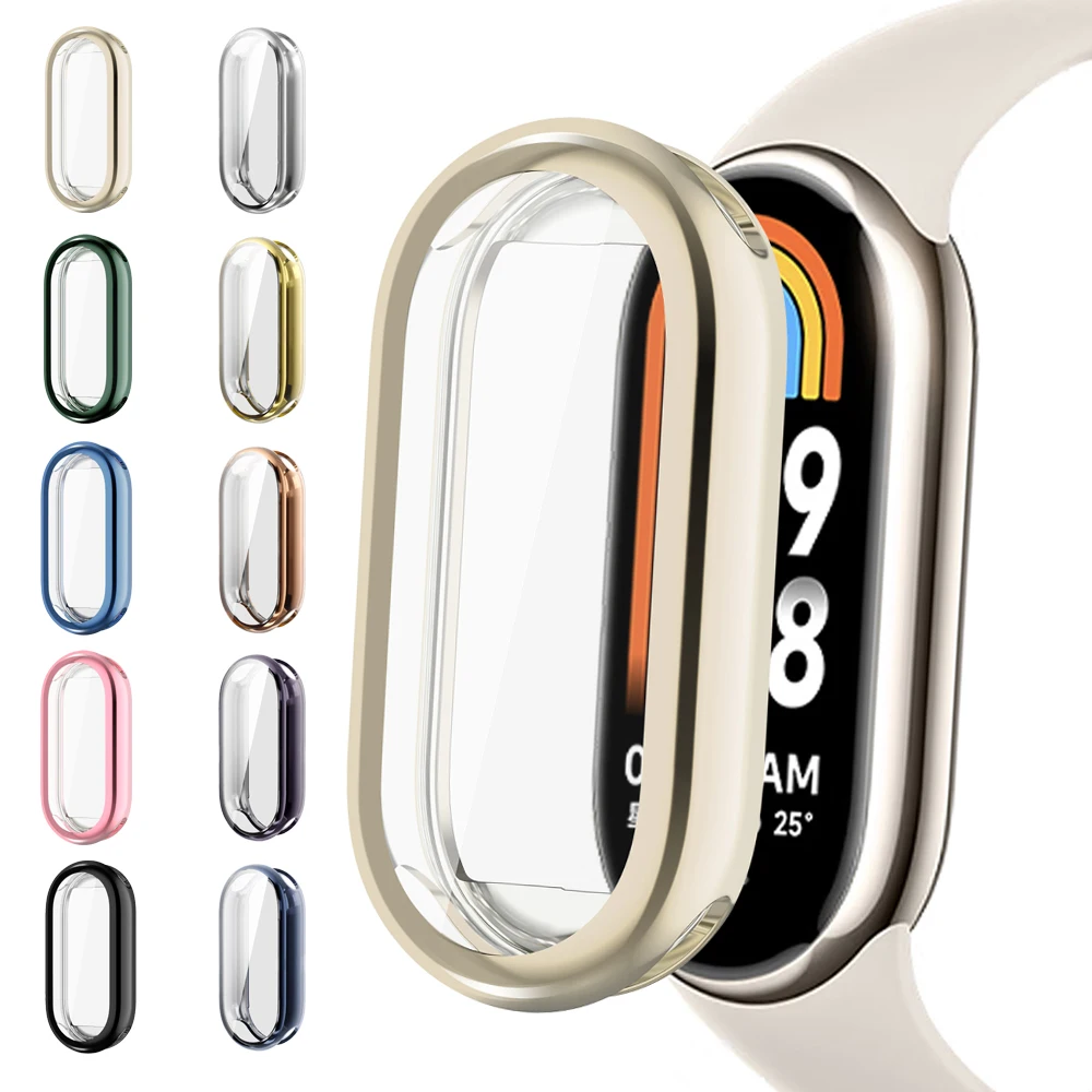 TPU 保護カバーシャオ mi mi バンド 8 9 ソフト - Smartwatch Icon のレビューと価格