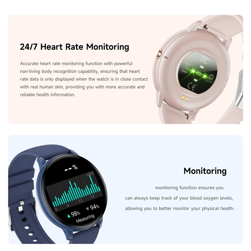 BT コールスマートウォッチ女性スポーツフィットネストラッカ - Smartwatch Custom のレビューと価格