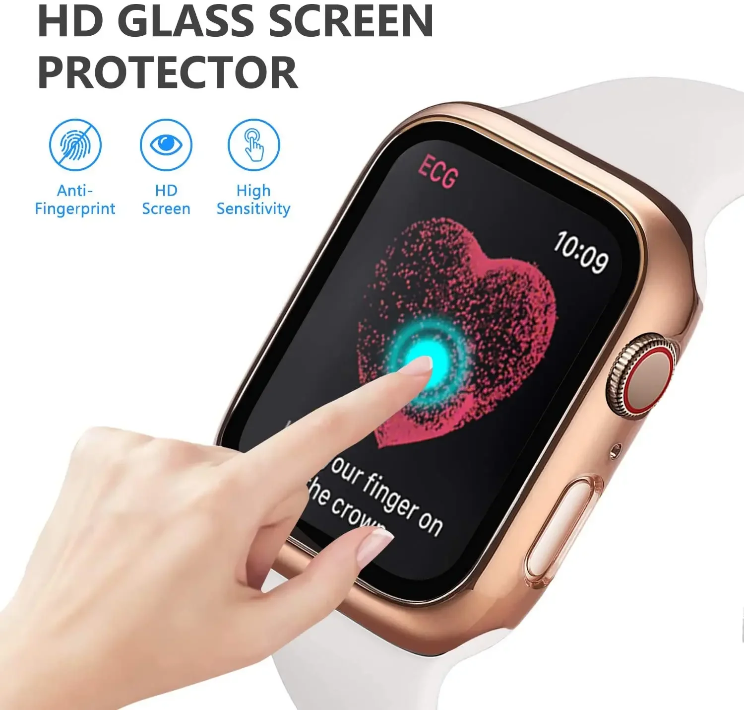 強化ガラス + カバー Apple Watch 9 8 41 - Garmin Smartwatch Accessories のレビューと価格