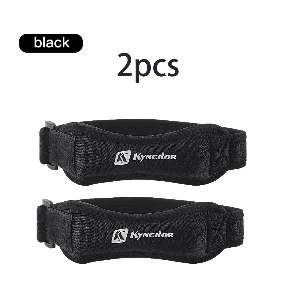 2 個の膝蓋骨バンド調節可能なシリカゲル膝腱ストラッププロテ - Rugged Sport Strap のレビューと価格