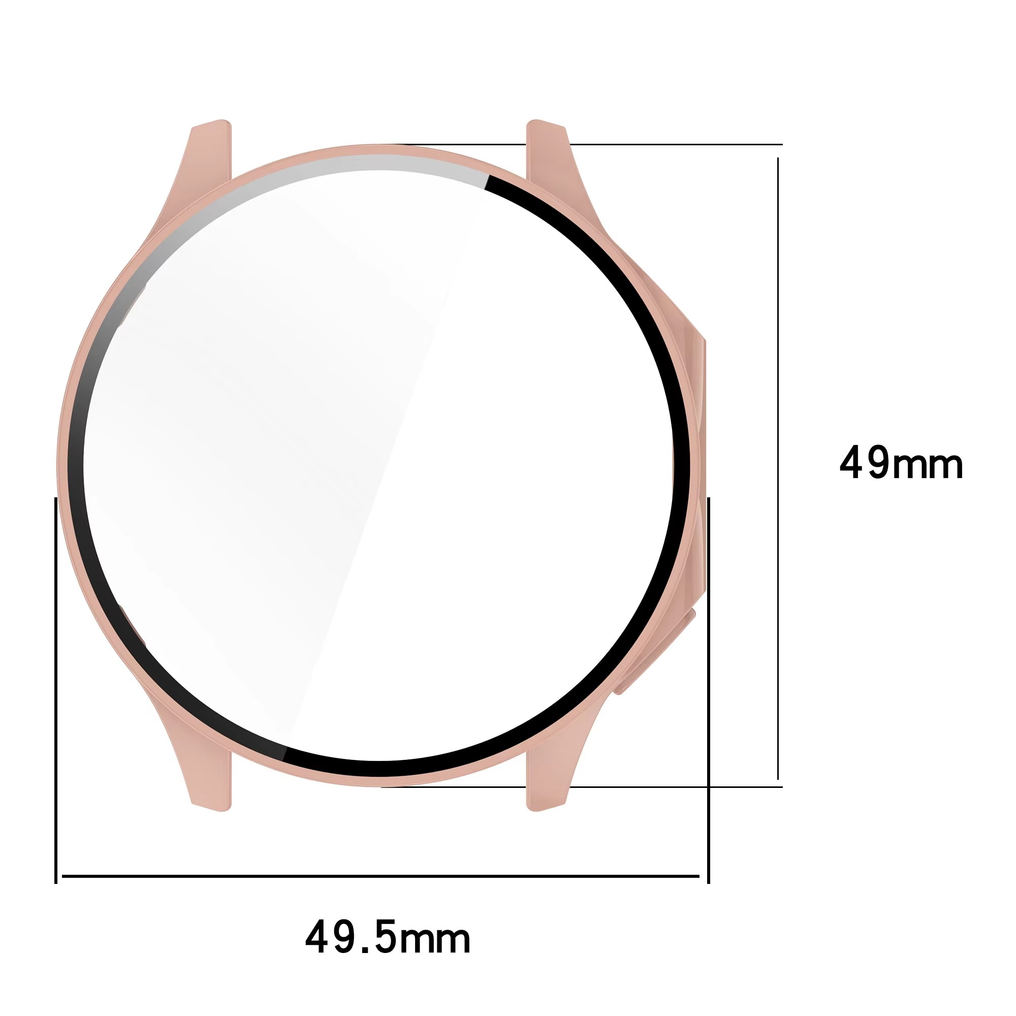 Oppo 時計 X アクセサリー新しいガラス + ケース O - Smartwatch X のレビューと価格