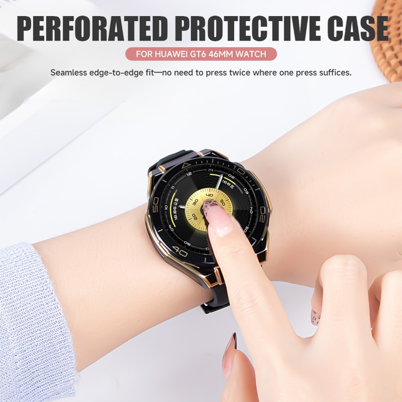 Huawei Watch GT 6 46mm用ケース、スクリ - Huawei Smartwatch Accessories のレビューと価格
