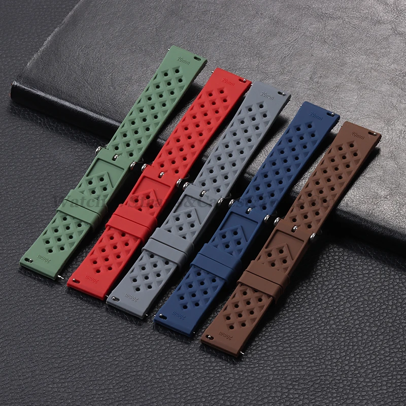 トロピックシリコンウォッチストラップ,セイコー,化石,オリス - Fossil Smartwatch Accessories のレビューと価格