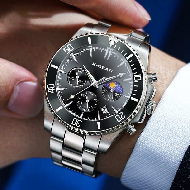 X-GEAR ファッションカレンダーメンズクォーツ時計高級ブ - Smartwatch X のレビューと価格