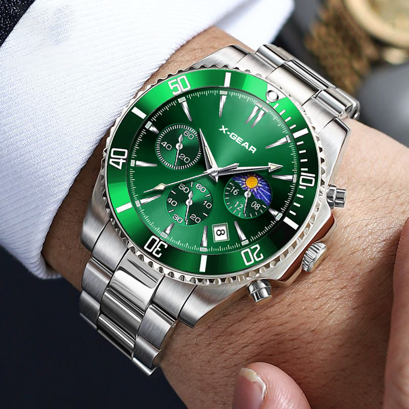 X-GEAR ファッションカレンダーメンズクォーツ時計高級ブ - Smartwatch X のレビューと価格