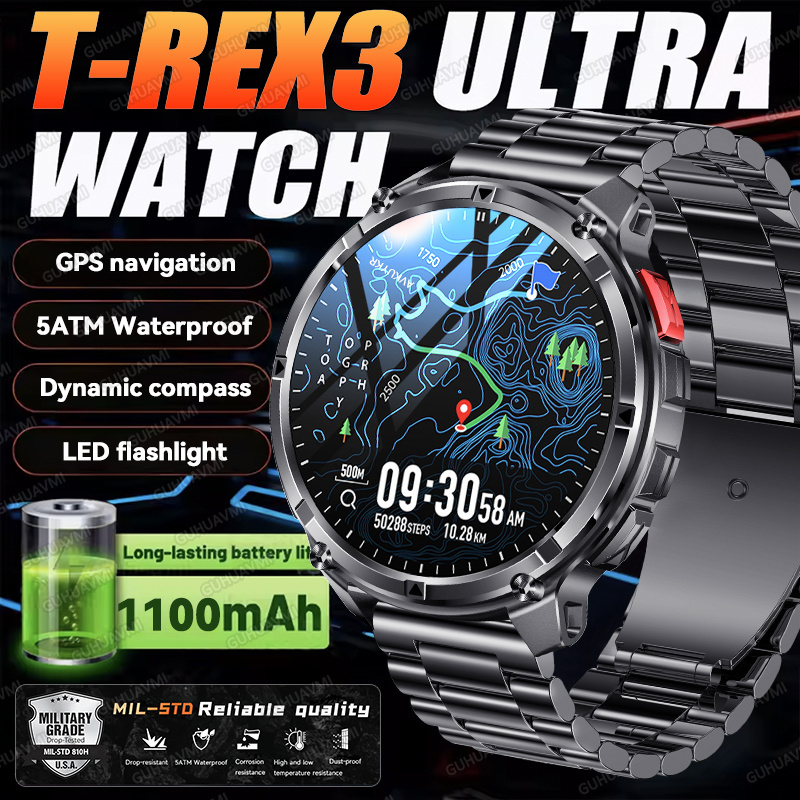 2026 新しい T-Rex3 ウルトラ 1100Mah ミ - Smartwatch Store のレビューと価格
