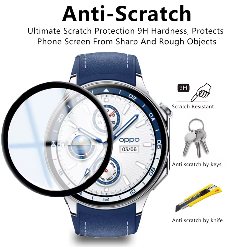 スクリーンプロテクター OPPO Watch X アンチスク - Smartwatch X のレビューと価格