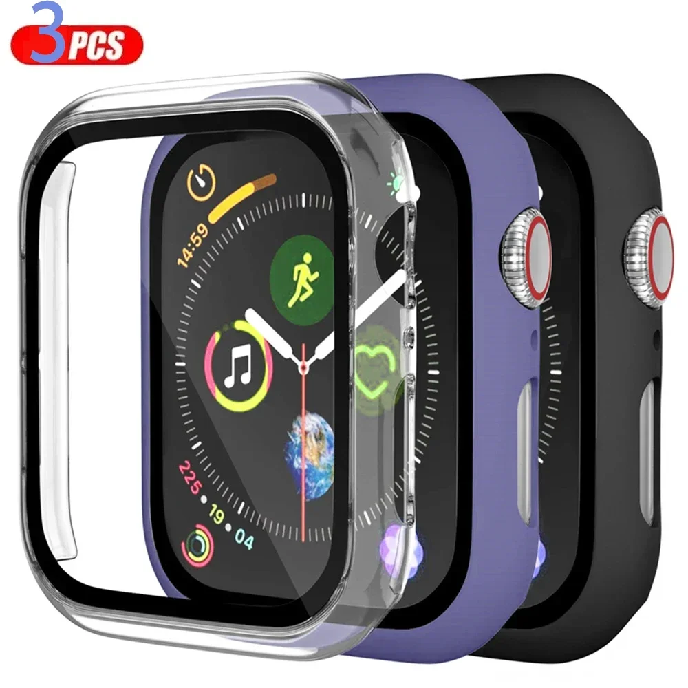 3 パックガラス + カバー Apple Watch ケース - Garmin Smartwatch Accessories のレビューと価格