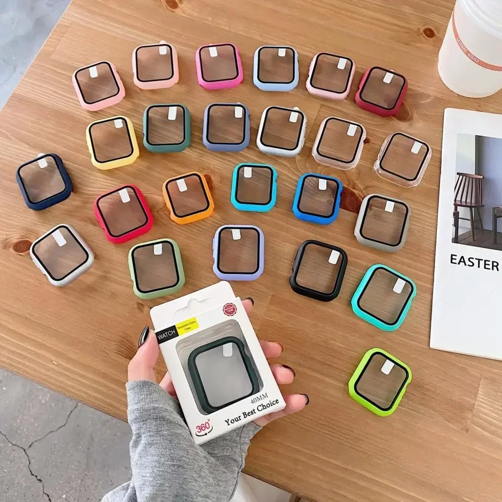 3 パックガラス + カバー Apple Watch ケース - Garmin Smartwatch Accessories のレビューと価格