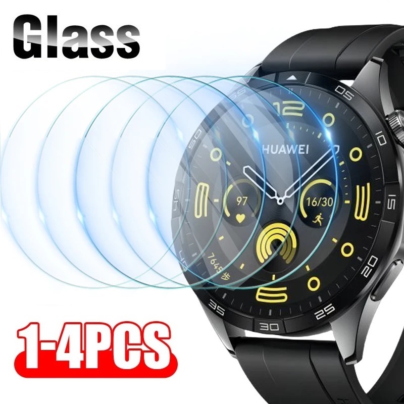 HD 強化ガラスフィルム Huawei 社時計 GT 4 4 - Watch Face Protector のレビューと価格