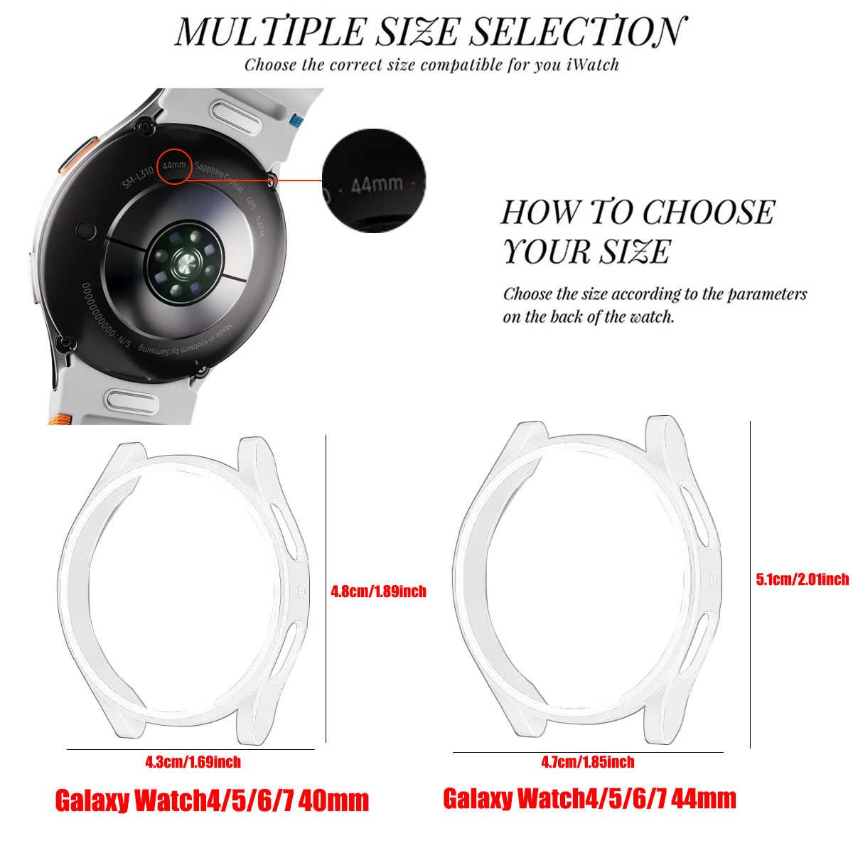Samsung Galaxy Watch 4 5 6 7 4 - Accessories For Galaxy Watch 5 のレビューと価格