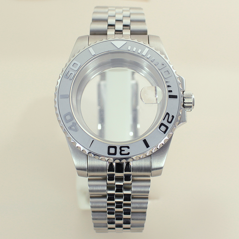 40mm高級交換用時計ケース、5連ブレスレット、セラミックベ - Ceramic Link Bracelet のレビューと価格