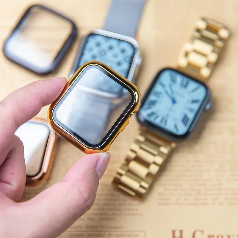 Apple Watch用ガラスおよびケース,保護バンパー,i - Garmin Smartwatch Accessories のレビューと価格