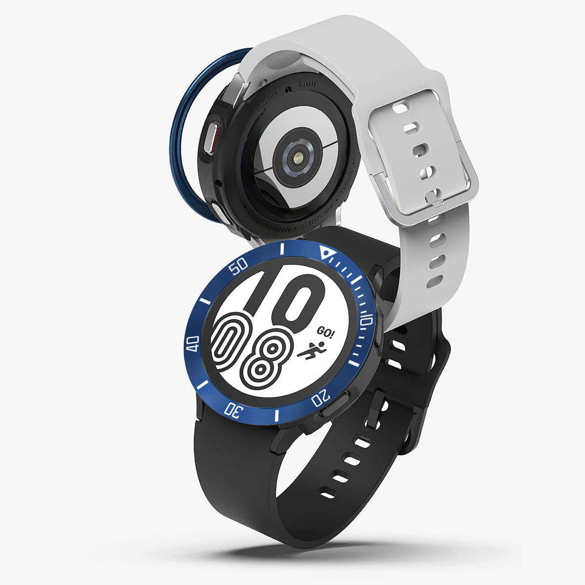 サムスンギャラクシーウォッチ用メタルベゼル、フレーム保護リン - Accessories For Galaxy Watch 5 のレビューと価格