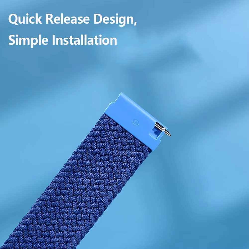 22mm腕時計ストラップ ナイロン編みループストラップ Am - Solo Loop Strap のレビューと価格