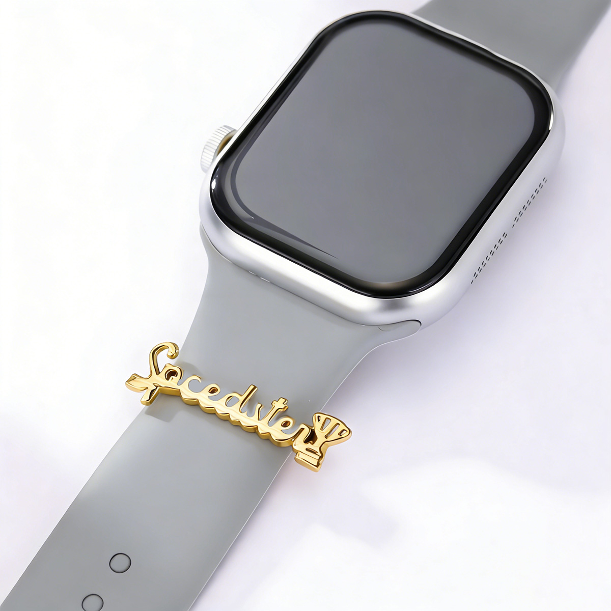 ステンレス鋼カスタムレターウォッチストラップリング 20mm - Smartwatch Custom のレビューと価格