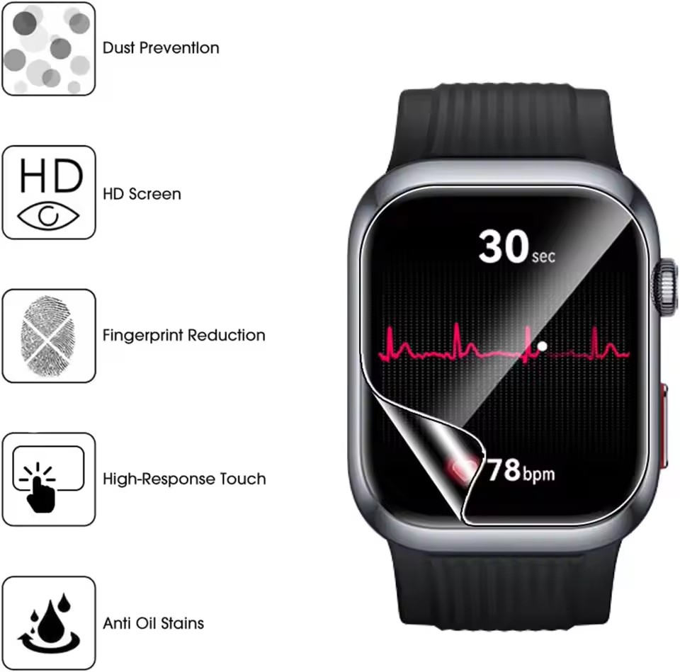 3 個 TPU ヒドロゲルフィルム Huawei 社腕時計  - Huawei Smartwatch Accessories のレビューと価格