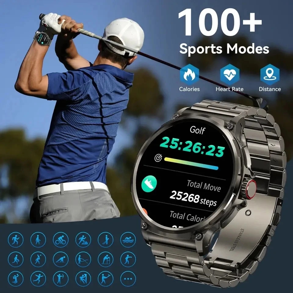 2026年新型GPSトラッキングスマートウォッチ メンズ 1 - Smartwatch Store のレビューと価格